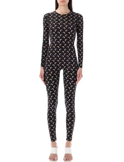 Marine Serre Dresses In Black