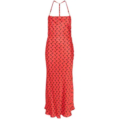 Marine Serre Dresses In Multicolor