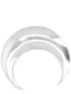 Marine Serre Earring "moon" In Metallic