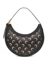 Marine Serre Eclips Shoulder Bag In Black