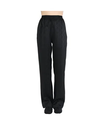 MARINE SERRE ELASTIC LACE CASUAL PANTS