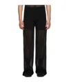 Marine Serre Elastic Waist Casual Pants In Black