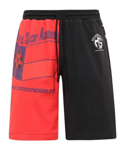Marine Serre Elastic Waist Shorts In Black