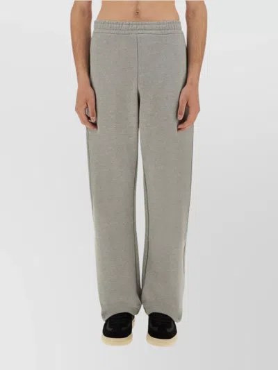 Marine Serre Elastic Waistband Straight Leg Trousers