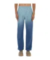 Marine Serre Moon Faded Fleece Sweatpants - 100% Cotton Made In Portugal