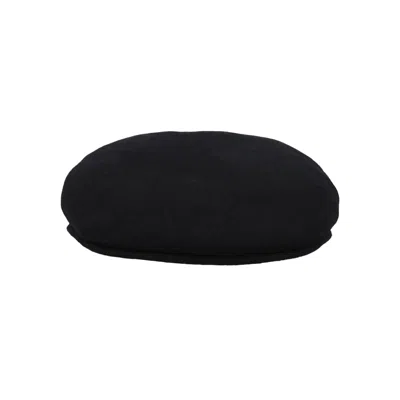Pre-owned Marine Serre Felted Wool Beret 'black' | Women's Size L