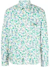 Marine Serre Floral-print Shirt