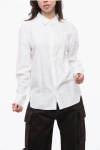 Marine Serre Gold Line Jacquard Popeline Moon Shirt