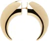 Marine Serre Single Tin Shamanic Stud Earring In Mt50