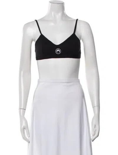 Pre-owned Marine Serre Graphic Print Lounge Set In Black