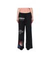 Marine Serre Graphic Sweatpants In Black
