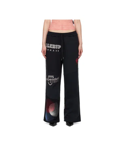 Marine Serre Graphic Sweatpants In Black
