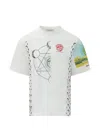 Marine Serre Graphic-print T-shirt In Pattern