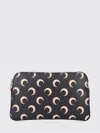 Marine Serre Moon Pattern Shoulder Bag Gold Tone Hardware In Multi