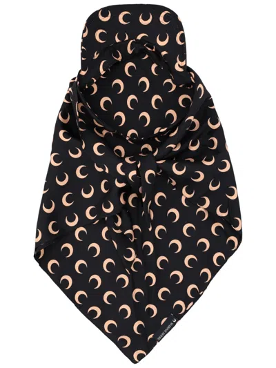 Marine Serre Hat With Visor In Brown