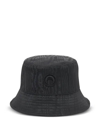Marine Serre Hats In Black