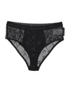 Marine Serre High Elastic Brief Mesh Flock Glitter