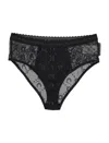 Marine Serre High Elastic Brief Mesh Flock Glitter
