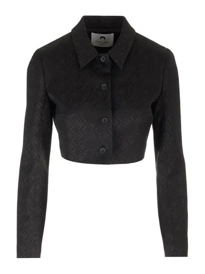 MARINE SERRE JACQUARD JACKET