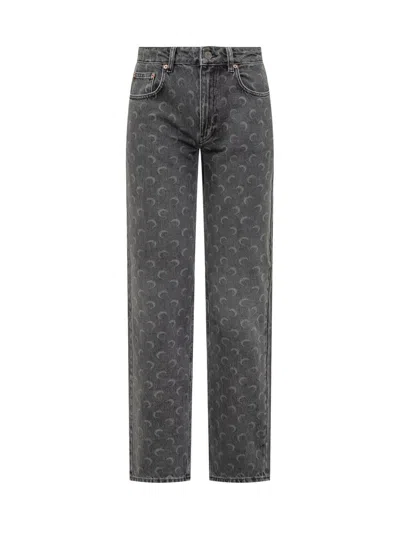 MARINE SERRE MARINE SERRE JEANS MARINE SERRE MOON ALL OVER