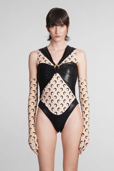 MARINE SERRE JERSEY DRAPED BODY
