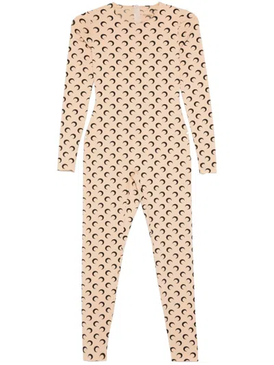 MARINE SERRE JERSEY MOON JUMPSUIT