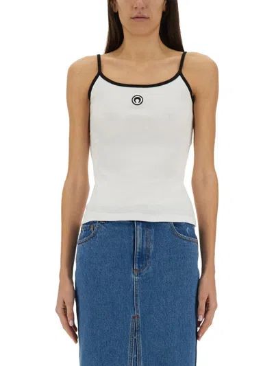 MARINE SERRE MARINE SERRE JERSEY "MOON" TOP