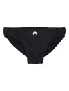 Marine Serre Medium-waist Swimwear Jersey Brief In Black