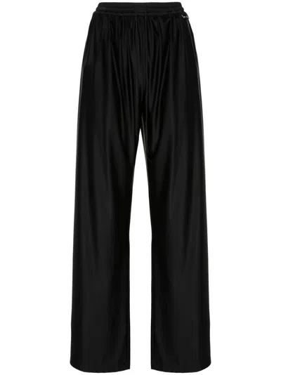 Marine Serre Jersey Trousers In Black
