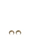 Marine Serre Gold Plated Moon Studs Accessories In Gold