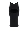 Marine Serre Kawaii Balaclava In Black