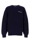 Marine Serre Jersey With Logo In Blue