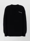 Marine Serre Knitwear Crew Neck Ribbed Texture