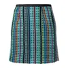 Marine Serre Signature Motif Mini Skirt