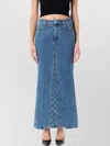 Marine Serre Crescent-moon-print Maxi Skirt