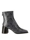 Marine Serre Moon Airbrushed Leather Ms Block In Grey