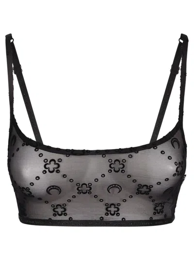 Marine Serre Lingerie And Pyjamas In Black