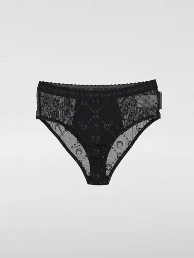 MARINE SERRE LINGERIE MARINE SERRE WOMAN COLOR BLACK,F69090002