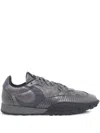 Marine Serre Lizard-skin Effect Sneakers In Gray