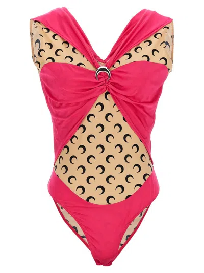 MARINE SERRE MARINE SERRE LOGO BODYSUIT