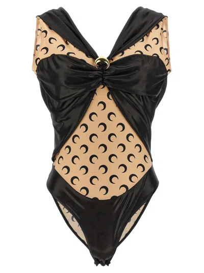 MARINE SERRE MARINE SERRE LOGO BODYSUIT