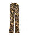 Marine Serre Ornament Jewellery-print Jumpsuit In Black