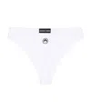 Marine Serre Crescent Moon Organic-cotton Briefs In White