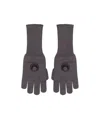 Marine Serre Lunghi Gloves In Black