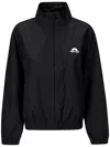Marine Serre Recycled Nylon Track Jacket Clothing In Black