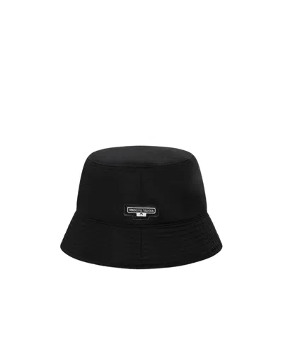 Marine Serre Logo Fisherman's Hat In Black