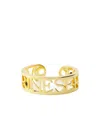 Marine Serre Women's Insert Bracelet In Yellow