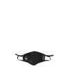 Marine Serre Logo-print Face Mask In Black