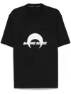 Marine Serre Logo-print T-shirt In Black