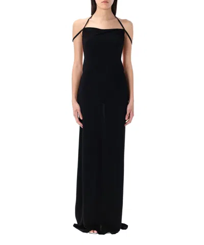 MARINE SERRE LONG DRESS